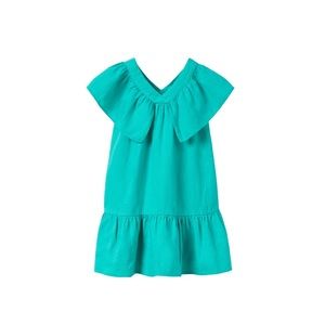Zara Kids Ruffle Linen Dress 9-12 months NWT